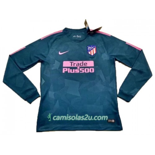 Camisolas de Futebol Atlético Madrid Equipamento 3ª 2017/18 Manga Comprida Camisolas de Futebol Atlético Madrid Equipamento 3ª 2017/18 Manga Comprida